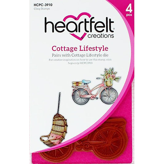 Heartfelt Creations French Cottage Cling Rubber Stamps: Lifestyle