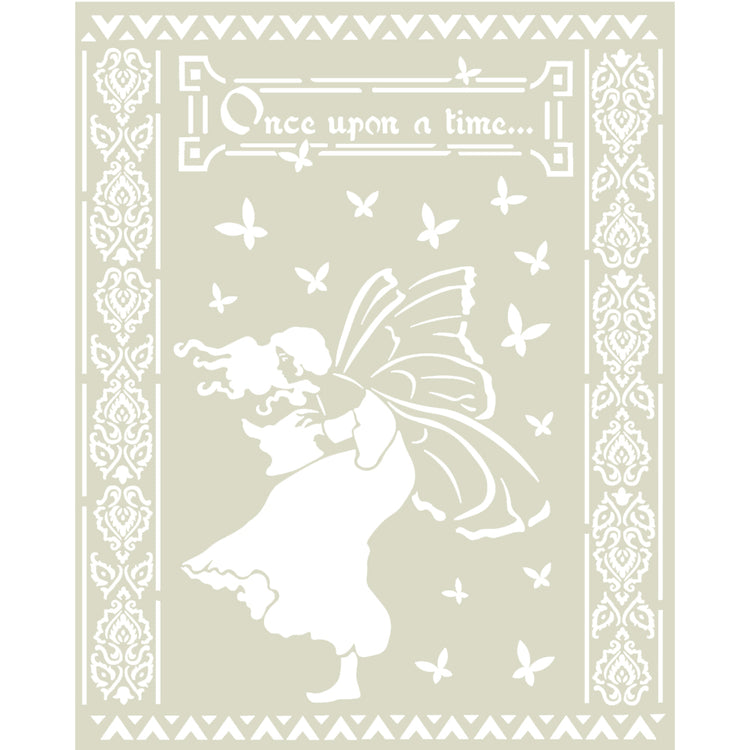 Winter Tales Stencil - Once Upon A Time