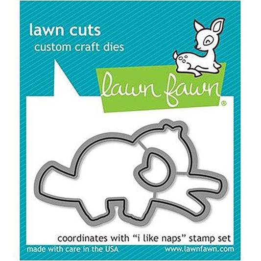 Lawn Fawn I Like Naps Lawn Cuts Dies