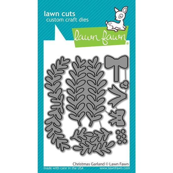 Lawn Fawn Fall & Winter 2021 Release Dies Christmas Garland