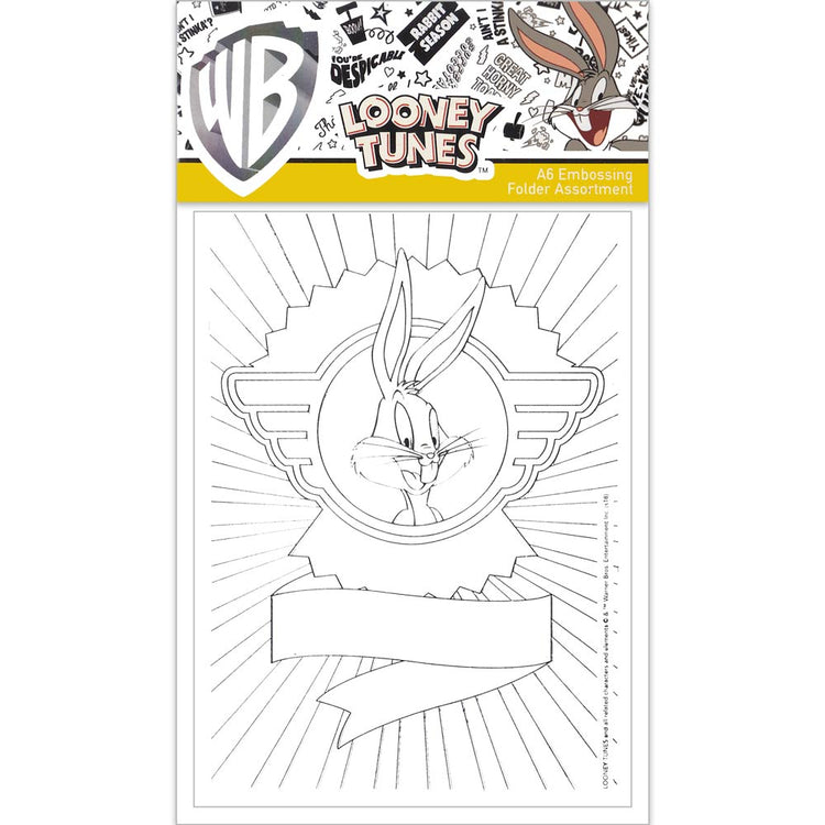 Warner Bros. Looney Tunes Design A A6 Embossing Folder