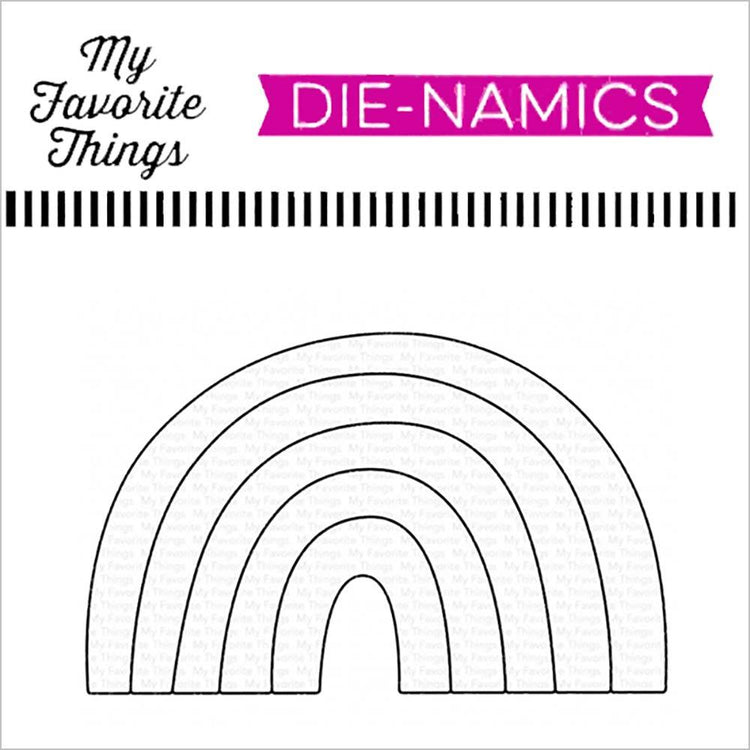 My Favorite Things Rainbow Whimsy Die-namics