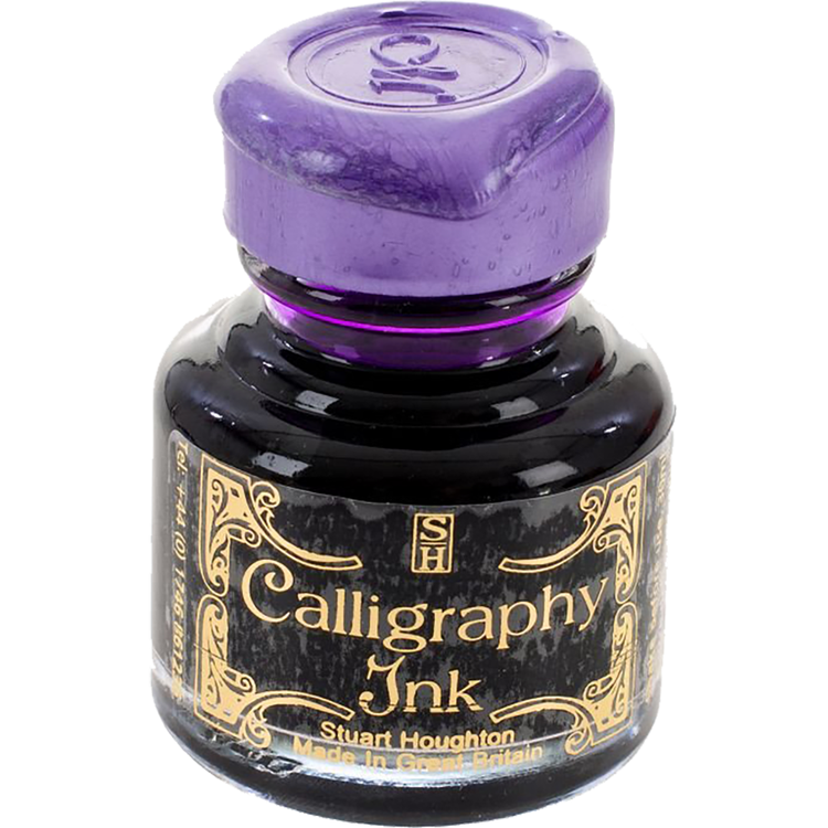 Manuscript Calligraphy Ink: Purple