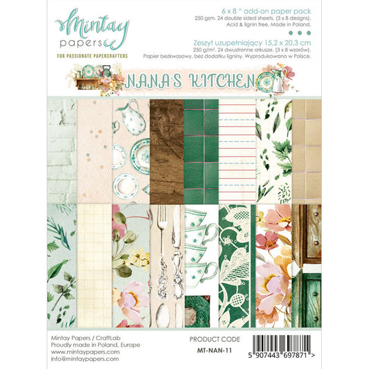 Mintay Nana's Kitchen 6x8 Paper Pad