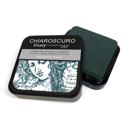 Ciao Bella Chiaroscuro Dusty Ink Pad Emerald Pool