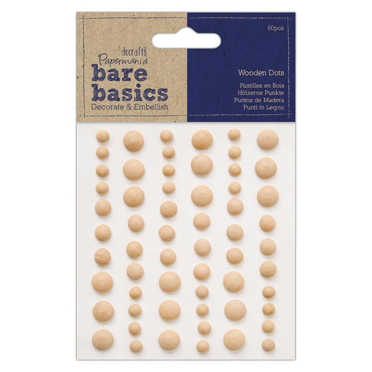 Creativity Essentials Bare Basics Light Wooden Dots