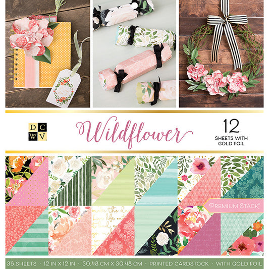 Wildflower 12x12 Paper Pad