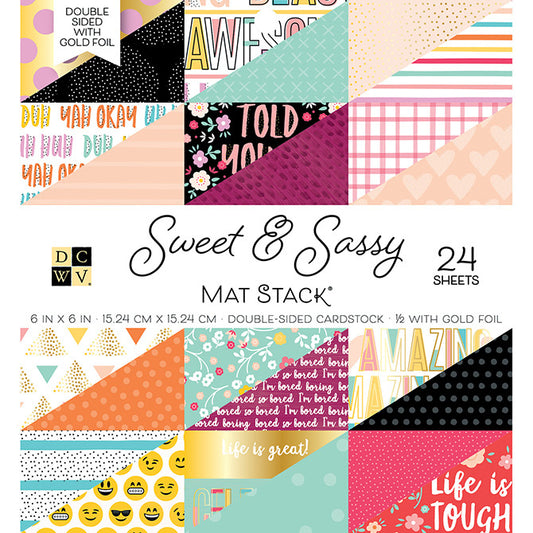 Sweet & Sassy 6x6 Paper Pad