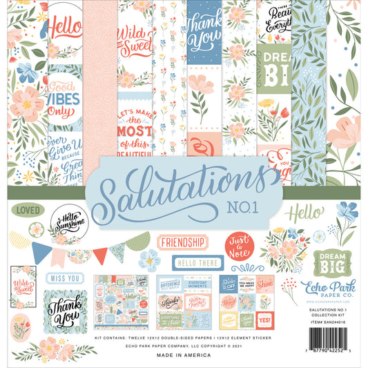 Salutations No. 1 12x12 Collection Kit