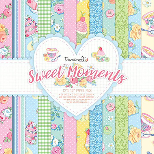 Dovecraft Sweet Moments 12x12 Paper Pad