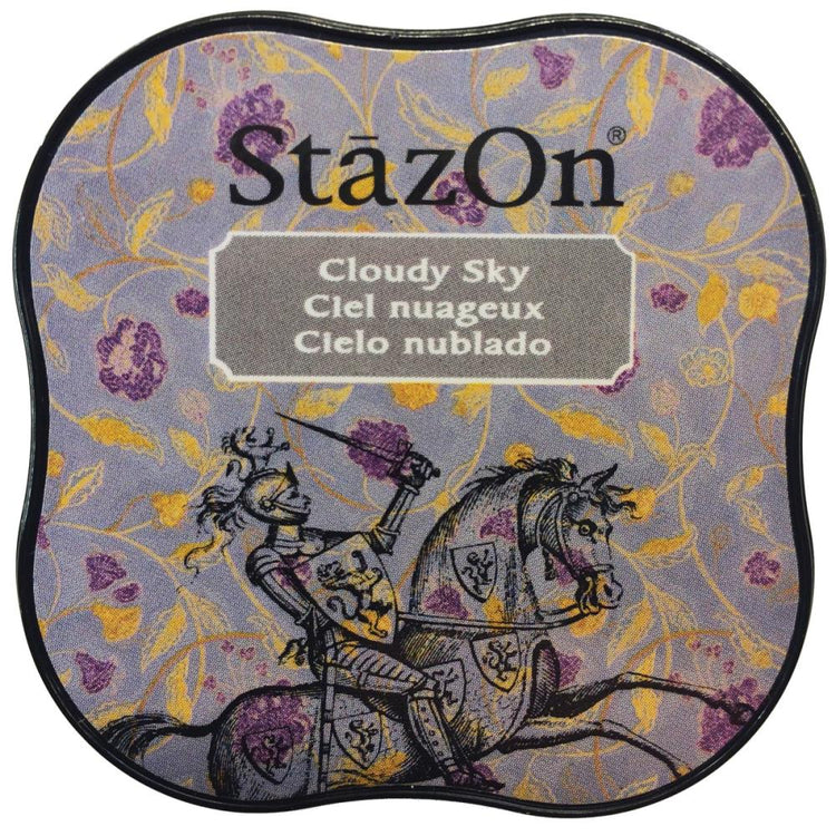 StazOn Midi Ink Pad - Cloudy Sky