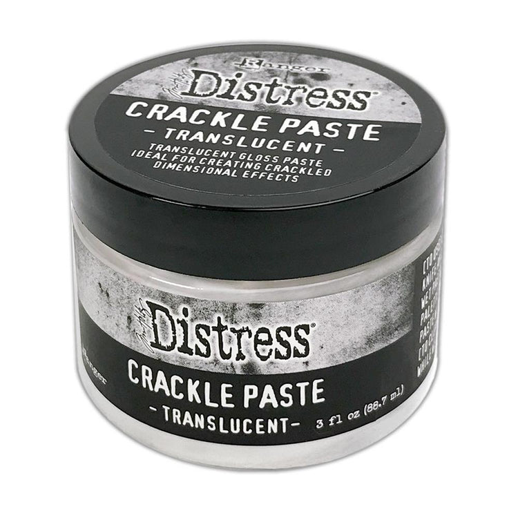 Tim Holtz Distress Crackle Paste 3oz - Translucent
