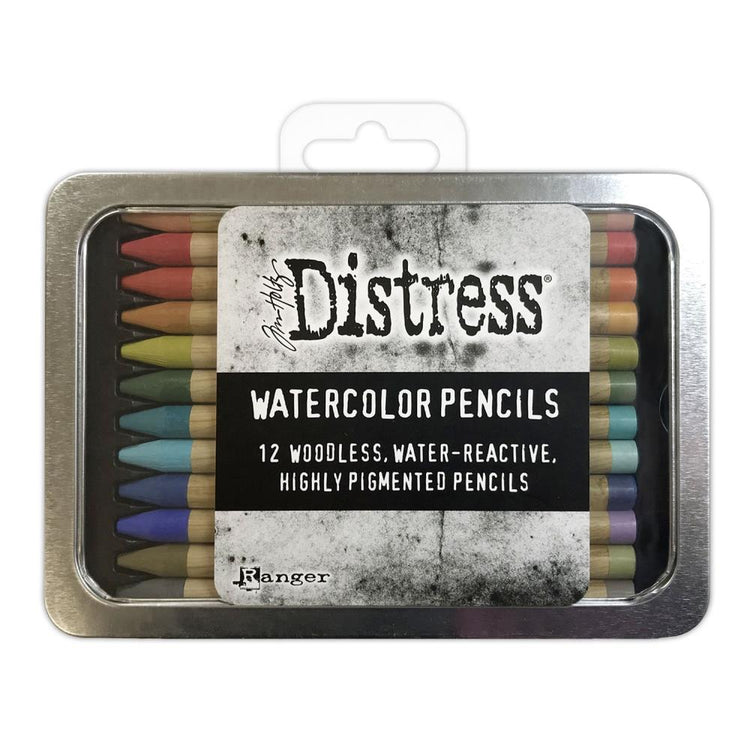 Tim Holtz Distress Watercolor Pencils - Set 3