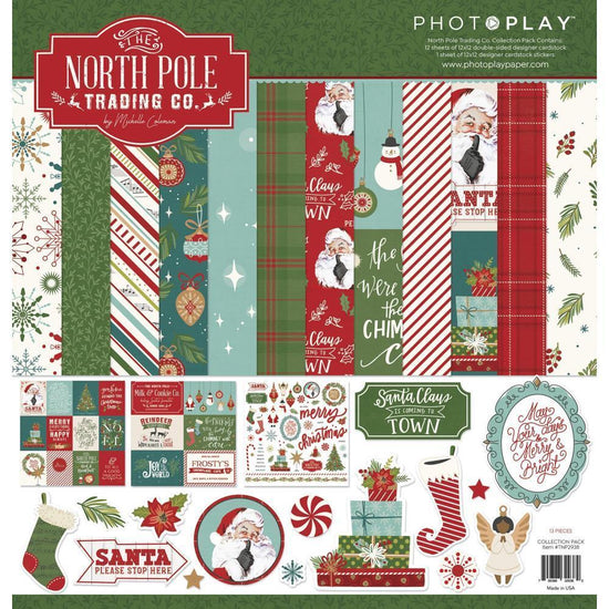 PhotoPlay The North Pole Trading Co. 12x12 Collection Pack