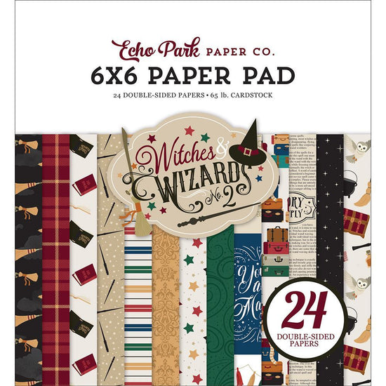 Echo Park Witches & Wizards No. 2 6x6 Paper Pad