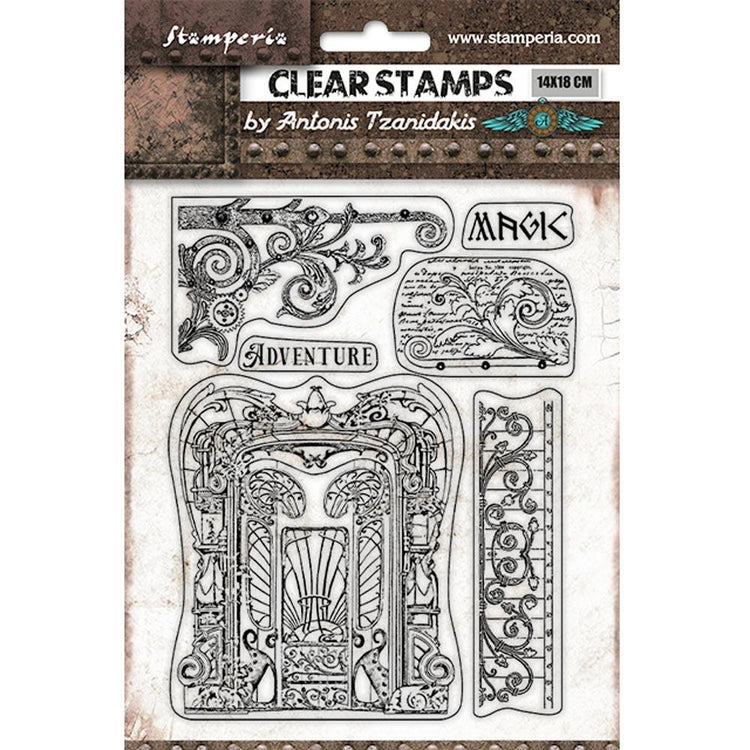 Stamperia Magic Forest Clear Stamps Adventure