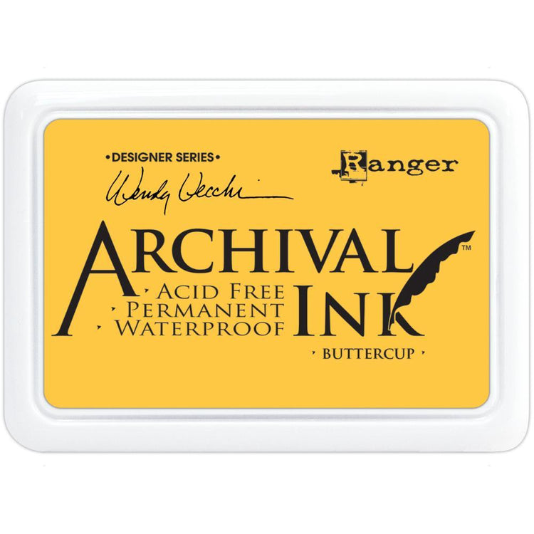 Ranger Archival Ink Pad: Wendy Vecchi Buttercup