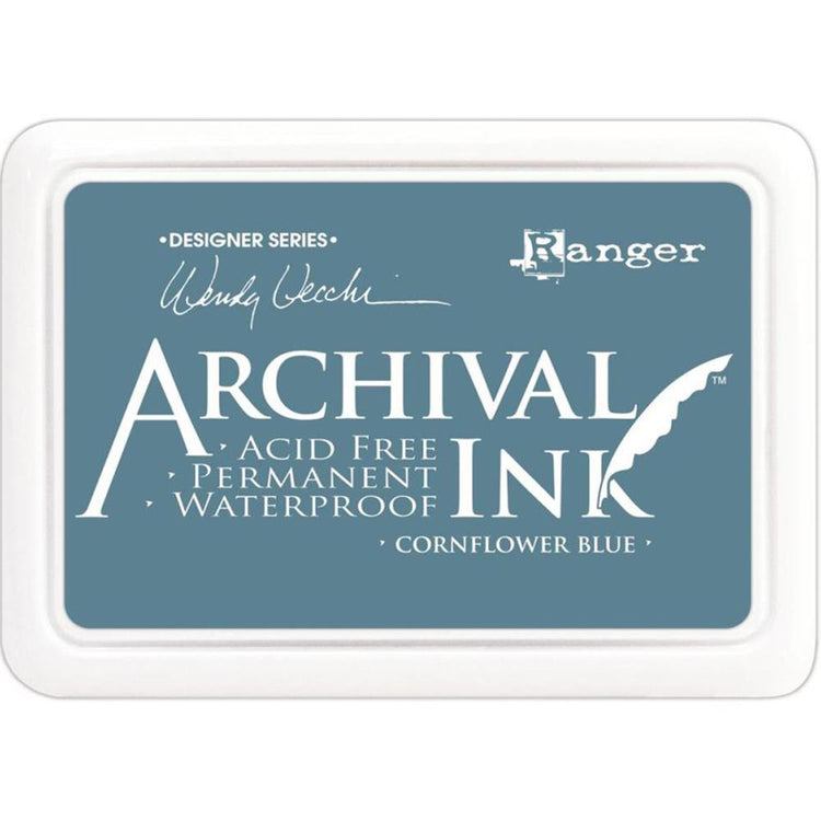 Ranger Archival Ink Pad: Wendy Vecchi Cornflower Blue
