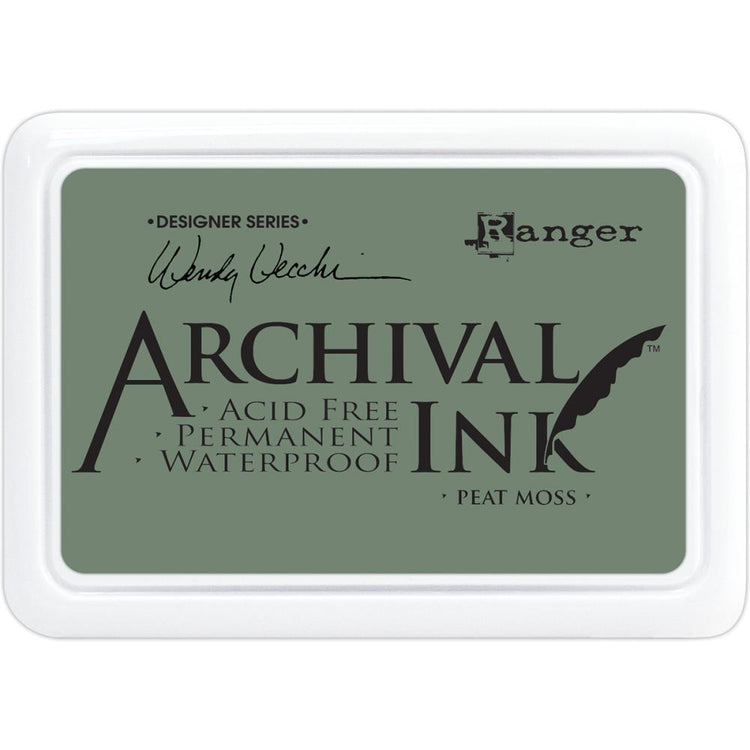 Ranger Archival Ink Pad: Wendy Vecchi Peat Moss