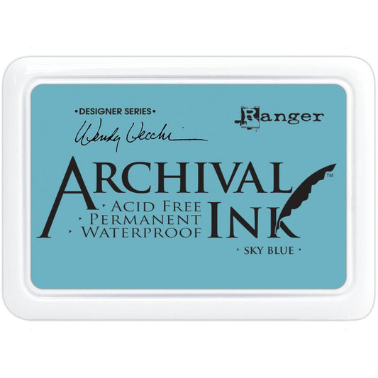 Ranger Archival Ink Pad: Wendy Vecchi Sky Blue