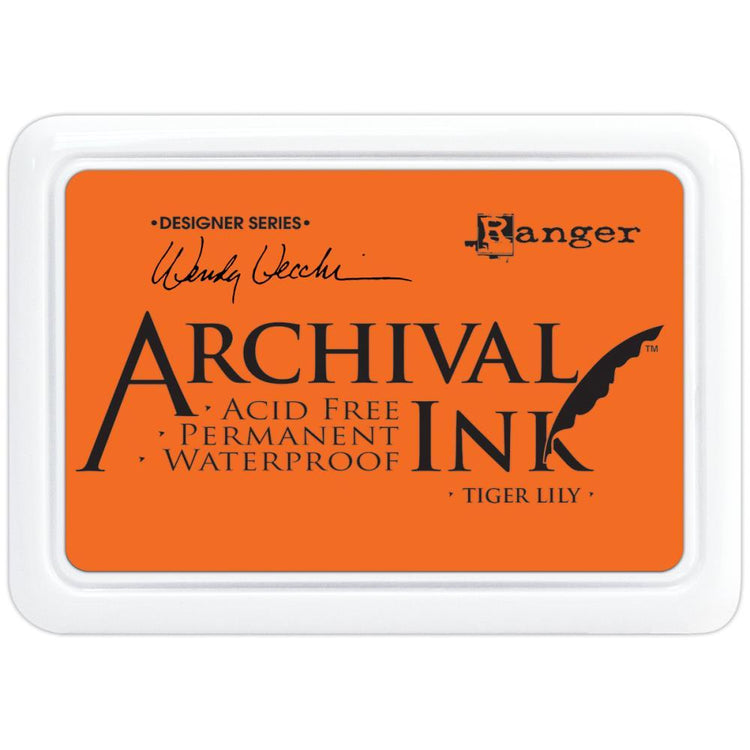 Ranger Archival Ink Pad: Wendy Vecchi Tiger Lily