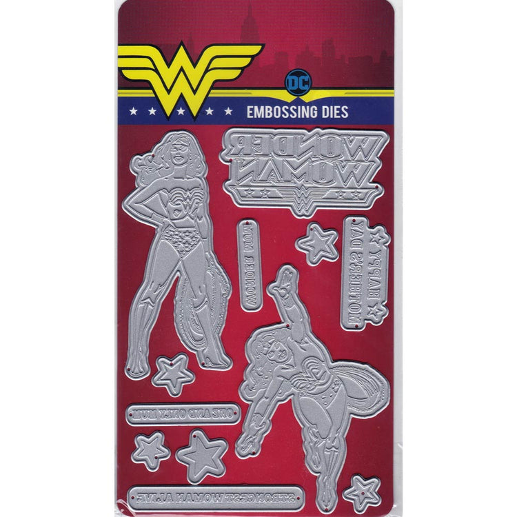 Warner Bros. Wonder Woman Design A Embossing Dies