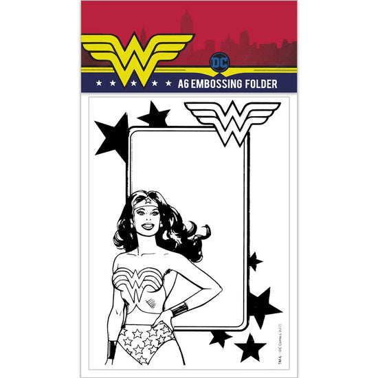 Warner Bros. Wonder Woman Design A A6 Embossing Folder