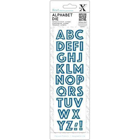 Xcut Outline Alphabet Slim Dies