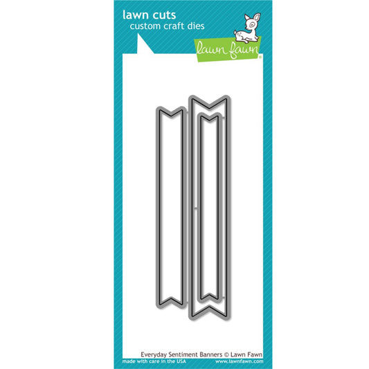 Lawn Fawn Everyday Sentiment Banner Lawn Cuts