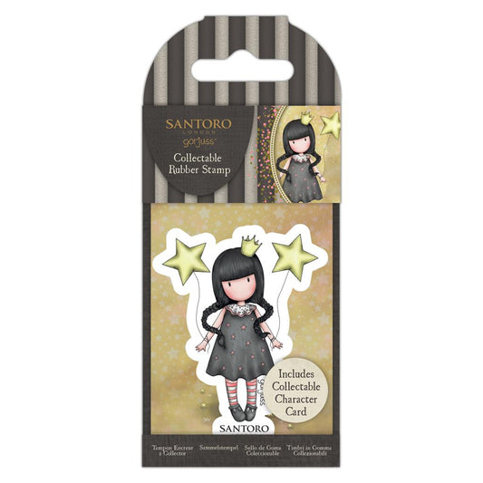 Santoro - Gorjuss Collectable Rubber Stamp: No. 71 My Own Universe