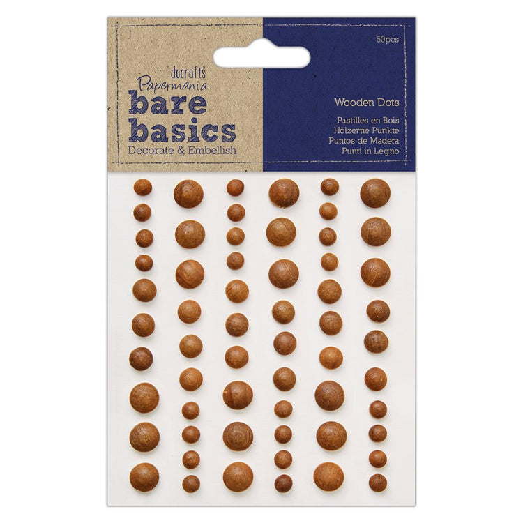 Creativity Essentials Bare Basics Dark Wooden Dots