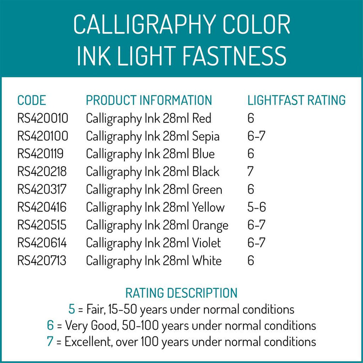 Calligraphy Color Ink (28ml)