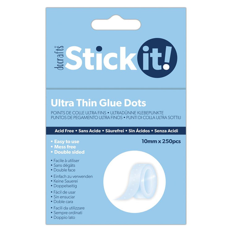 Stick It! Ultra Thin Glue Dots 10mm