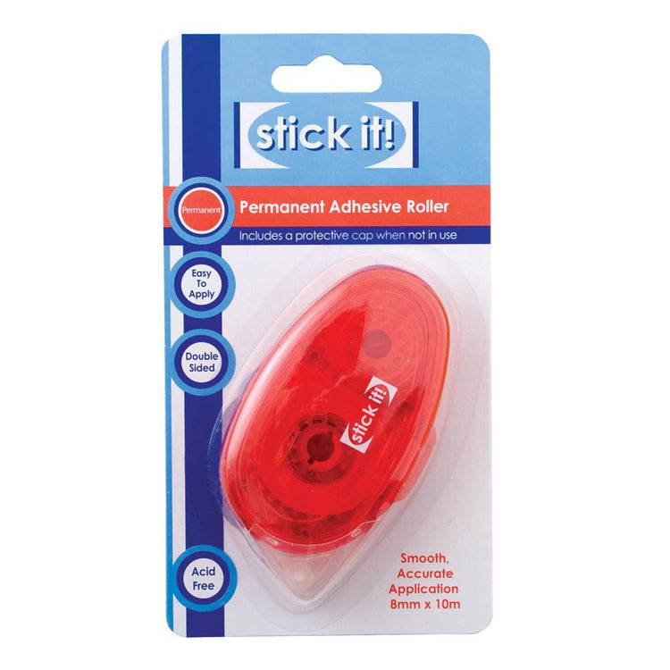 Stick It! Permanent Adhesive Roller