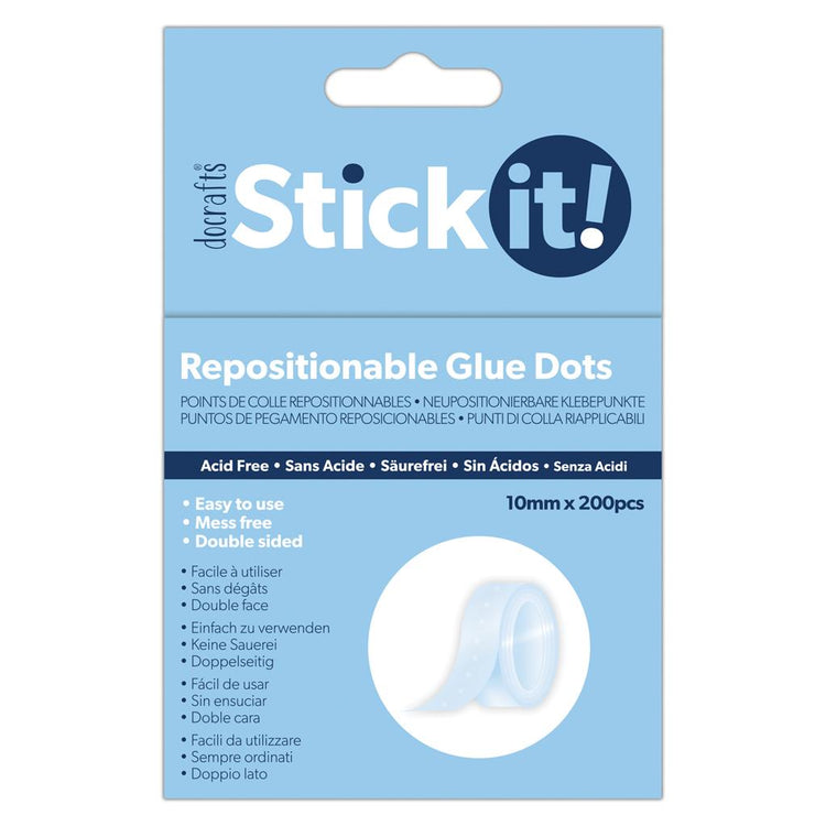 Stick It! Repositionable Glue Dots 10mm