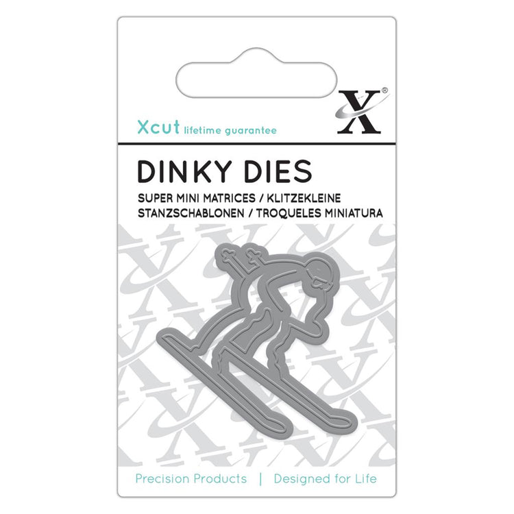 Xcut Skiier Dinky Dies